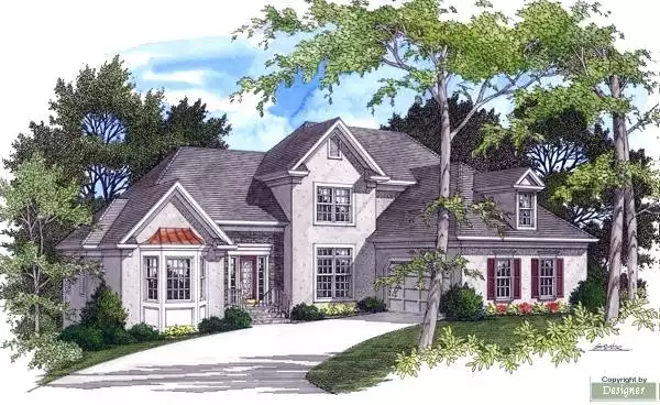 image of four bedroom house plan 7608